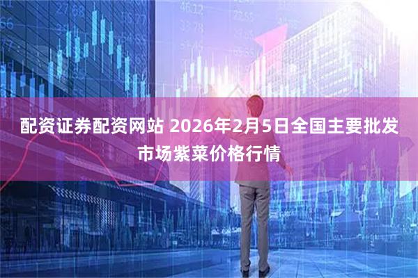 配资证券配资网站 2026年2月5日全国主要批发市场紫菜价格行情